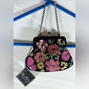 Vera Bradley 25 Years small mini bag with chain